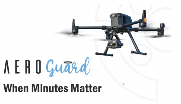 AI 드론 에어로가드의 모습.(사진=드론 디펜스)