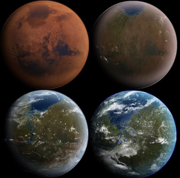 NASA의 화성 테라포밍 계획은 2017년 처음 공개됐다.(사진=NASA)
