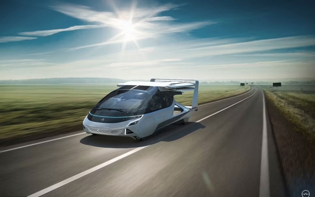 에이엠 넥스트의 도로 주행 이미지.(사진=에어로모빌)