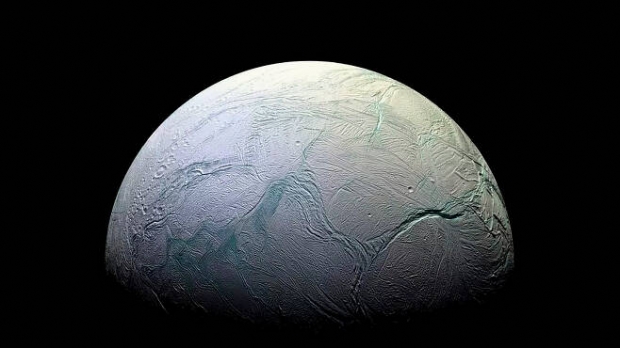 토성 위성 엔셀라두스의 모습. 사진=NASA/JPL-Caltech