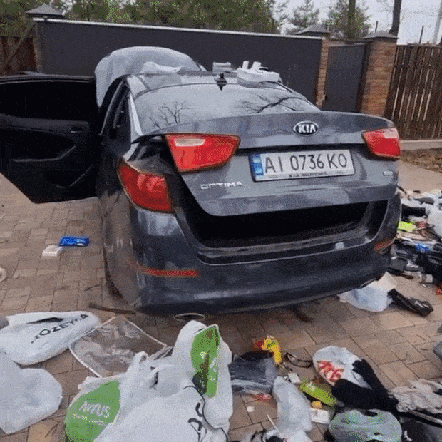 한편 21일 동유럽매체 넥스타는 우크라이나 수도 키이우에서 약탈품으로 가득한 러시아군 차량 한 대가 발견됐다고 보도했다.