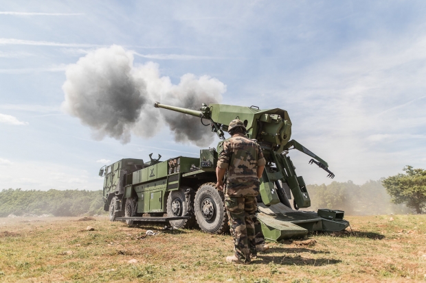 프랑스가 지원할 세자르 차륜형 155mm 자주포. nexter-group.fr
