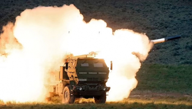 고속기동 포병 로켓 시스템(HIMARS)의 모습. / AP 연합뉴스