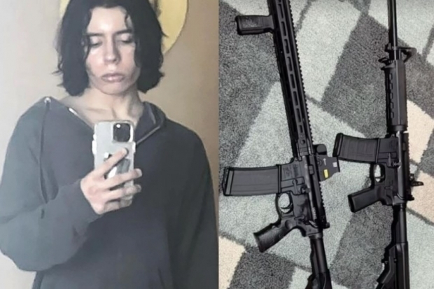 총격범 샐버도어 라모스(18)와 그가 범행한 사용한 총기