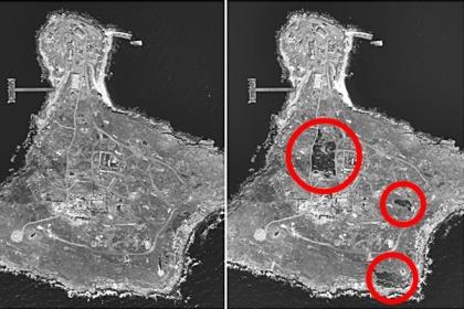 [지구를 보다] “빼앗긴 뱀섬 되찾자” 우크라軍 폭격 러軍 초토화…위성 포착