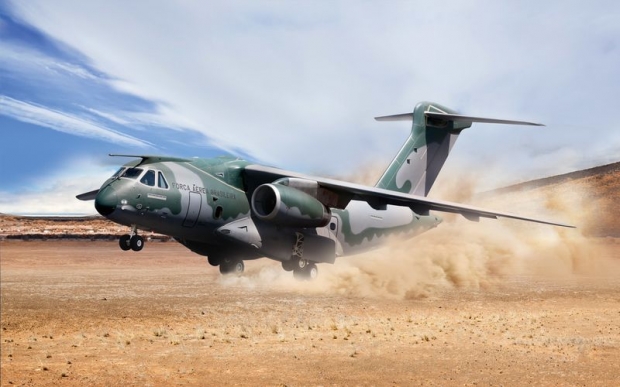 비포장 활주로에서도 이착륙이 가능하다. 출처 embraer.com 
