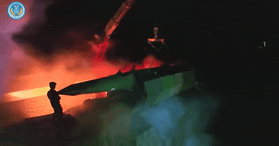 중국 인민해방군이 SNS에 올린 영상