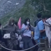 [여기는 중국] 백두산서 대형 산사태...관광객 급히 대피