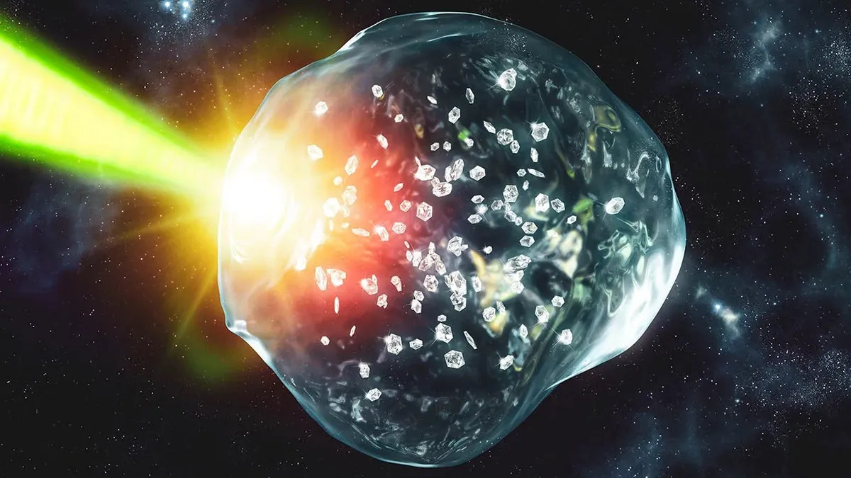 [아하! 우주] La «lluvia de diamantes» de Urano y Neptuno cae sobre el universo