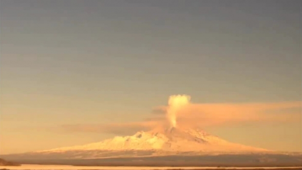 시벨루치 화산의 분화 모습. / 사진=러시아 과학원