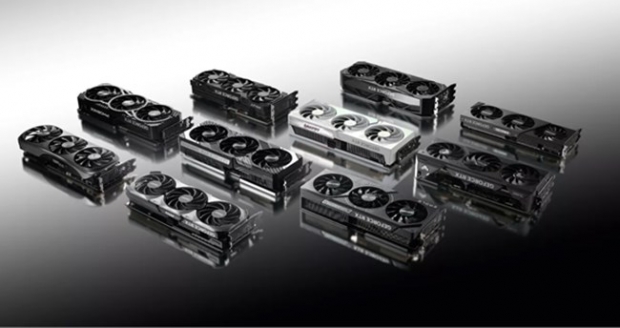 정식 출시된 RTX 4070 Ti 그래픽 카드들. 출처=엔비디아