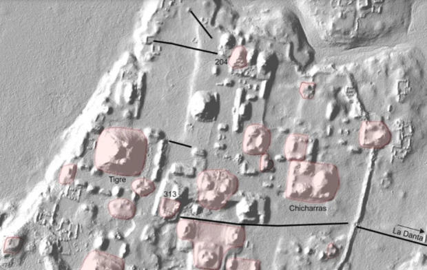사진=라이다 스캔으로 발견한 지하의 마야 유적
