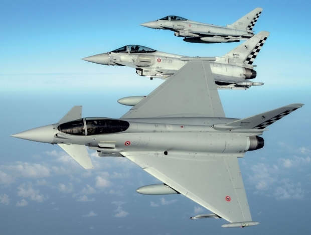 영국 전투기유로파이터 타이푼 자료사진