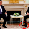 [영상] 푸틴, 시진핑 앞에서도 ‘꼼지락’…감출 수 없는 지병?