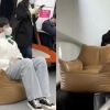 이제는 ‘소파’까지…中 지하철 ‘개인 의자족’ 등장 [여기는 중국]