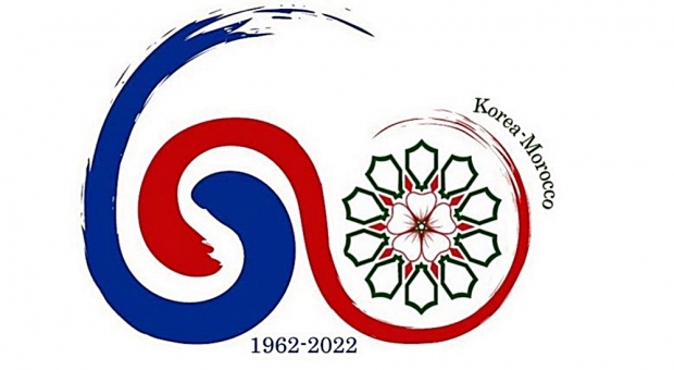 대한민국 모로코왕국 수교 60주년 기념 휘장.사진: 모로코왕국대사관 제공