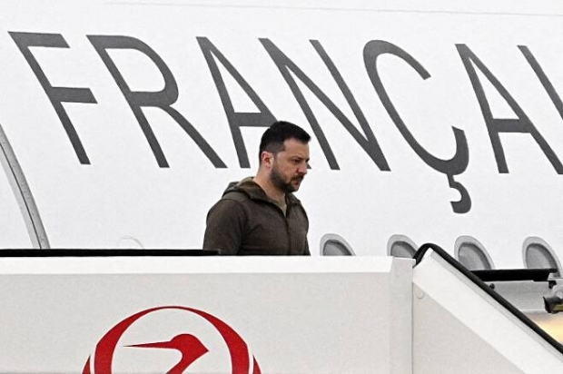 젤렌스키 우크라이나 대통령 일본 도착 AFP=연합뉴스