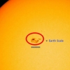 ‘지구 7배 크기’ 역대급 태양흑점 포착 [우주를 보다]