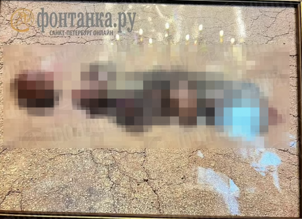 프리고진의 자택에는 바그너 그룹과의 전투에서 참수한 것으로 보이는 시신의 머리 부분을 찍은 사진이 걸려 있었다