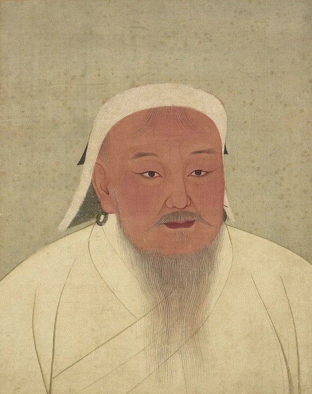 칭기즈칸 초상화.