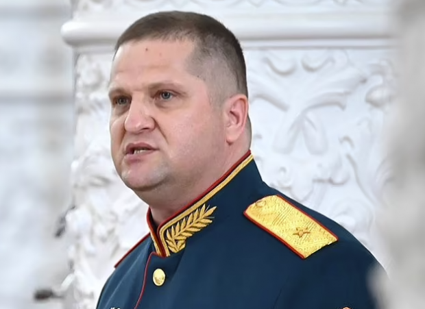 우크라이나 남부 전선에서 영국제 미사일인 스톰 섀도에 사망한 것으로 알려진 러시아 올레그 초코프(51) 중장