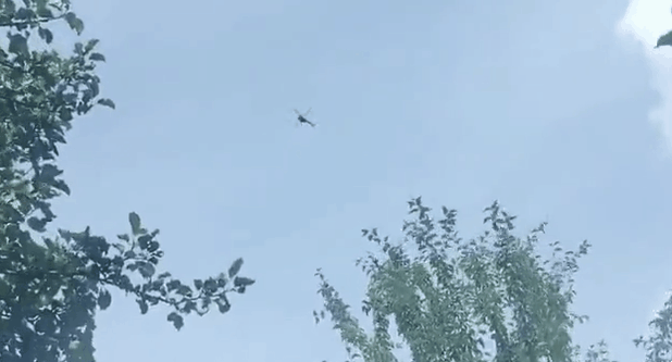 폴란드 국방부는 벨라루스의 헬리콥터(사진)가 자국 영공을 무단 침범했다고 주장했지만, 벨라루스는 이를 부인했다