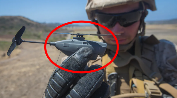 노르웨이가 우크라이나에 총 1000대를 추가로 기증한다고 밝힌 초소형 드론 ‘블랙호넷’ 자료사진