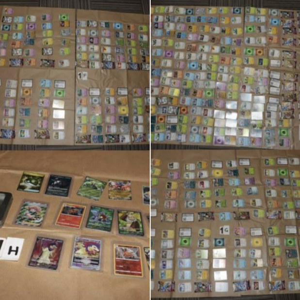 싱가포르의 22세 남성이 훔친 포켓몬 카드 500장 중 일부(사진)