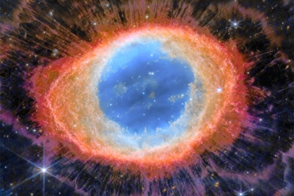 우주 망원경 ‘제임스웹’으로 본 고리성운 …60억년 뒤 태양의 미래 모습 [우주를 보다]