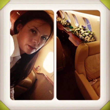 객실승무원 크리스티나 라스포포바 야드레브스카의 모습. / 사진=크리스티나 야드레브스카 페이스북