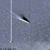 [영상] 강력한 태양폭풍과 충돌해 꼬리 사라지는 니시무라 혜성 포착