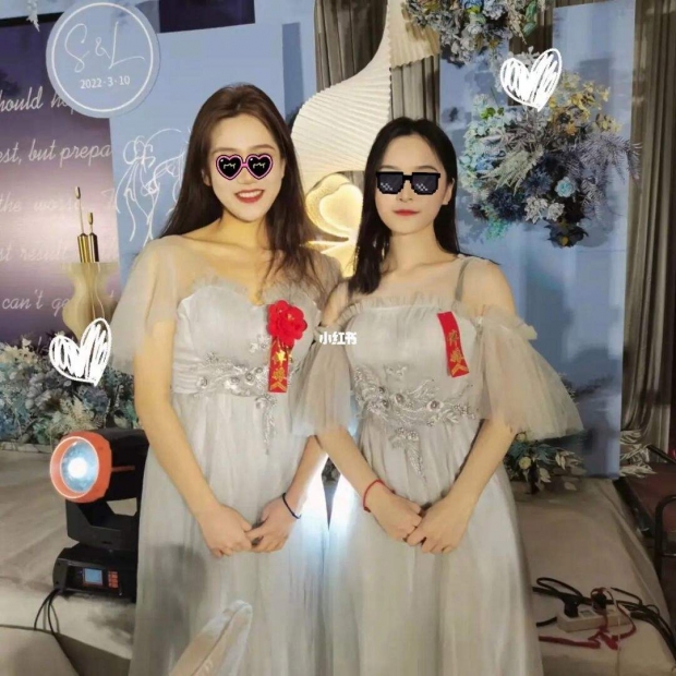중국에서 전문적으로 결혼식 들러리를 서는 아르바이트가 고수익 직종으로 뜨고 있어 화제다. 출처 웨이보