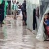 “이곳은 지옥”…공습에 파괴된 가자지구 물공격에 폭우까지