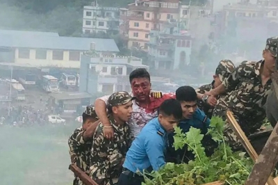 네팔, ‘18명 사망’ 추락 여객기 조사 착수…조종사 어떻게 살았나 보니