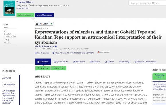 영국 학문 저널 테일러 앤 프랜시스(Taylor &amp; Francis) 홈페이지 캡처