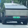 출시 아직인데···중국서 포착된 테슬라 사이버트럭