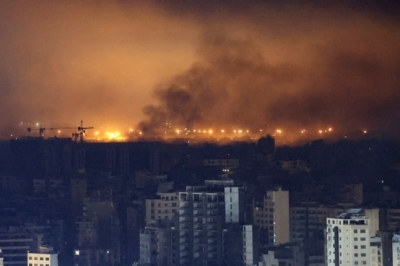 (속보)“지하 벙커에 숨은 헤즈볼라 새 수장 노렸다”…레바논 수도 또 불바다[포착]