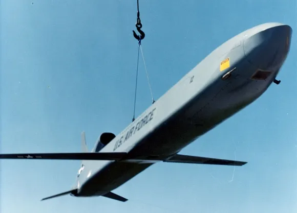 미국이 운영하는 유일한 핵탑재 순항미사일인 공군 AGM-86B ALCM. 출처=미 공군