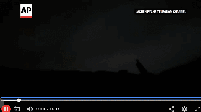 2024년 11월 19일, 우크라이나 개전 1000일째 되는 날 우크라이나군이 비공개 장소에서 미군이 공급한 장거리 미사일 에이태큼스를 발사하는 모습. AP 영상 캡처