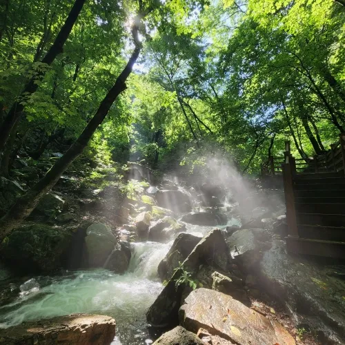 춘천 삼악산 등선계곡.