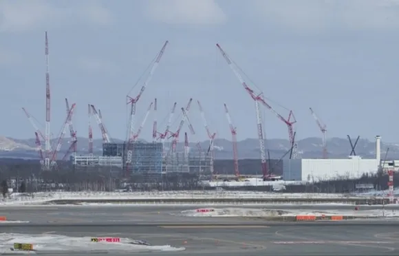 홋카이도 치토세의 라피더스 공장 건설 현장. CC BY-SA 4.0