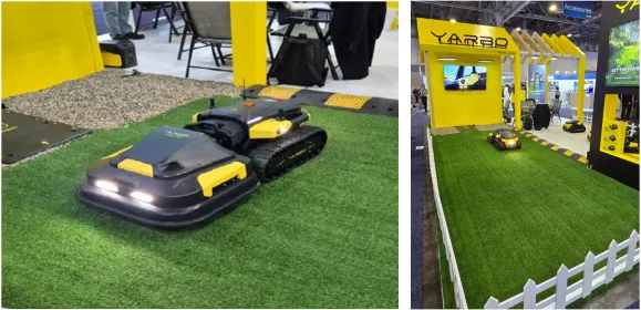 모듈형 잔디관리 로봇 야보(Yarbo).