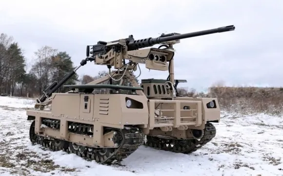 드로이드 TW 12.7 UGV. DevDroid 제공 드로이드 TW 12.7 UGV. DevDroid 제공