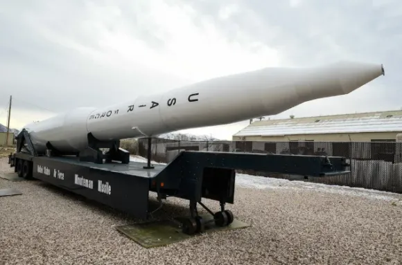 미국 미니트맨3 대륙간탄도미사일(ICBM) 자료사진 미국 미니트맨3 대륙간탄도미사일(ICBM) 자료사진