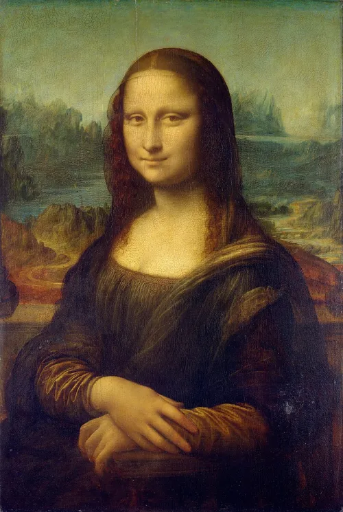 레오나르도 다빈치, ‘모나리자’, 1503~1506, 패널에 유채, 53×77㎝, 루브르 박물관