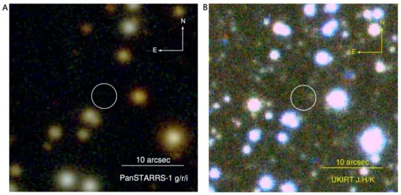 PSR J1928+1815의 적외선 및 광학 이미지. Credit=Science(2025). DOI=10.1126/science.ado0769