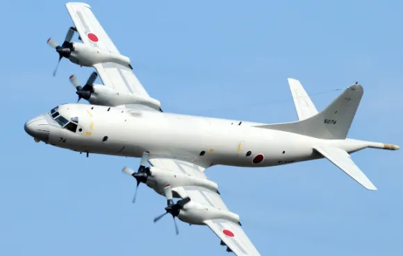 일본 자위대 P-3C 초계기 자료사진. 위키미디어 일본 자위대 P-3C 초계기 자료사진. 위키미디어