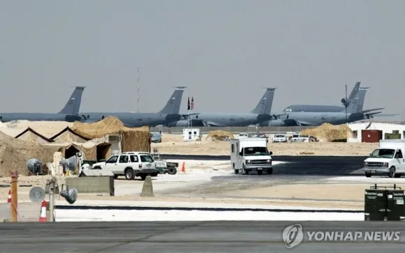 카타르의 알 우데이드 미 공군 기지 자료사진. AFP 연합뉴스