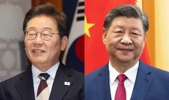이재명(왼쪽) 대통령과 시진핑 중국 국가주석. 뉴스1 이재명(왼쪽) 대통령과 시진핑 중국 국가주석. 뉴스1