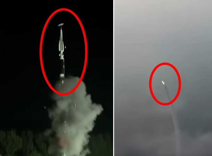 지난 14일(현지시간) 인도 국방연구개발기구(DRDO)의 ‘비슈누 프로젝트’를 통해 개발된 극초음속 순항미사일 ‘ET-LDHCM’이 시험 발사되는 모습. 영상 캡처 지난 14일(현지시간) 인도 국방연구개발기구(DRDO)의 ‘비슈누 프로젝트’를 통해 개발된 극초음속 순항미사일 ‘ET-LDHCM’이 시험 발사되는 모습. 영상 캡처